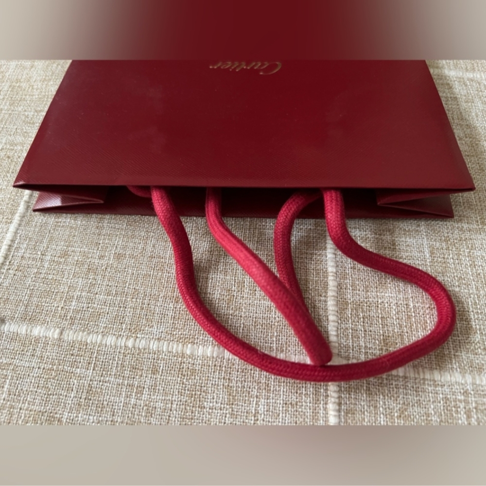 Brand New Cartier Red Gift Bag presentation of Clash de Cartier Ring - Picture 3 of 5